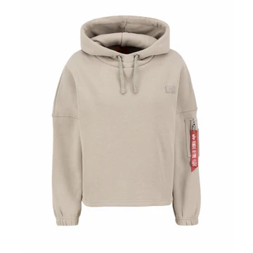 X-Fit Label OS Hoody Woman - vintage sand