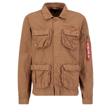 Ripstop Cargo Overshirt - hazel brown