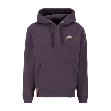 Basic Hoody Small Logo - plum