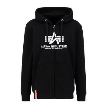 Basic Zip Hoody PP - black