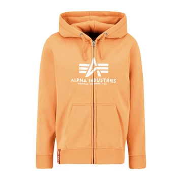 Basic Zip Hoody PP - tangerine