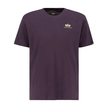 Basic T Small Logo - plum