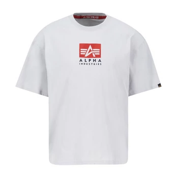Satin Logo T - pastel grey