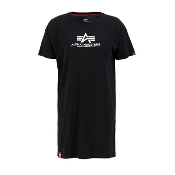 Basic T Long Woman - black