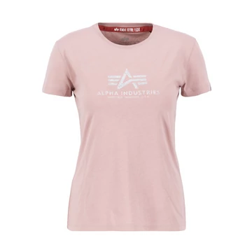 New Basic T G Woman - silver pink