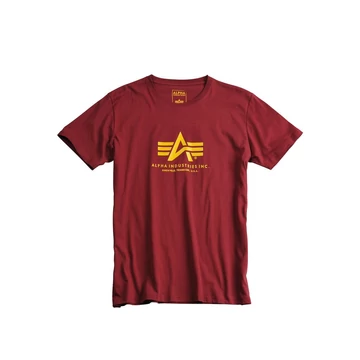 Basic T - burgundy