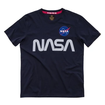 NASA Reflective T - replica blue