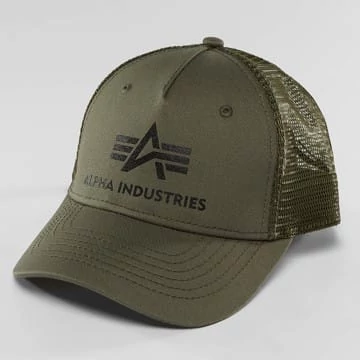 Basic Trucker Cap - dark green