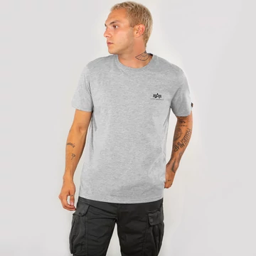 Basic T Small Logo - greyheather