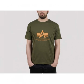 Basic T - khaki green
