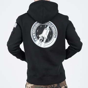 Space Shuttle Hoody - black