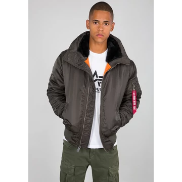 MA-1 Hooded - black olive