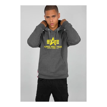 Basic Hoody - charcoal heather