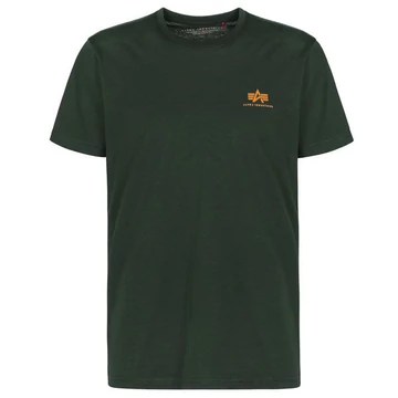 Basic T Small Logo - dark petrol