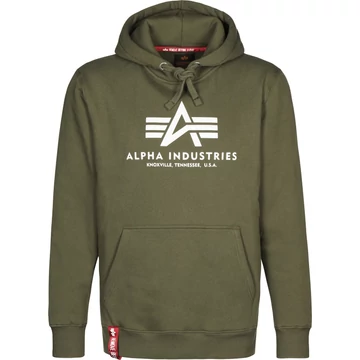 Basic Hoody - dark olive