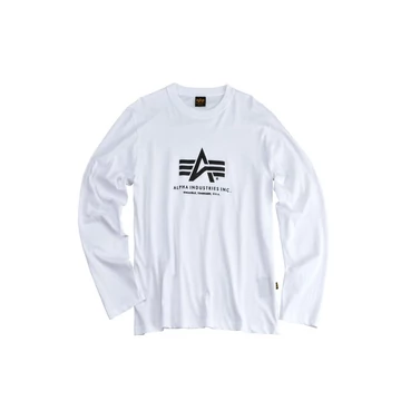 Basic T LS - white