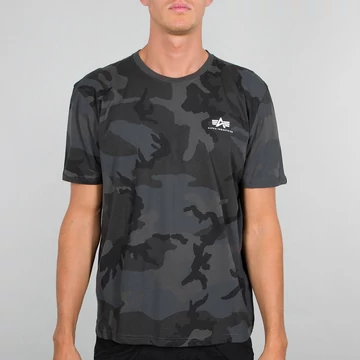 Basic T Small Logo Camo - black camo