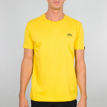 Basic T Small Logo - empire yellow