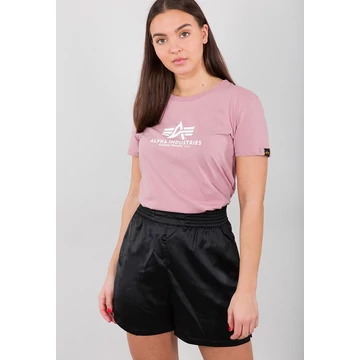 New Basic T Woman - silver pink