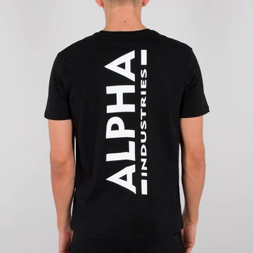 Backprint T - black