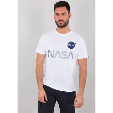 NASA Reflective T - white
