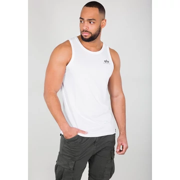 Small Logo Tank - white