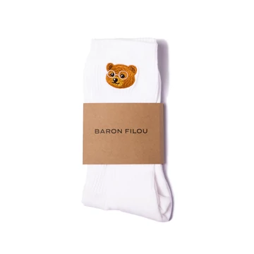 Baron Filou Socks - white