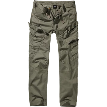 Adven Slim Fit Trousers - olive