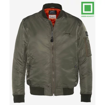 Recycled Nylon MA-1 Bomber - army khaki