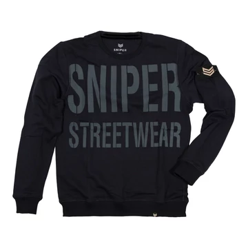 All Over Crew Neck - dark blue