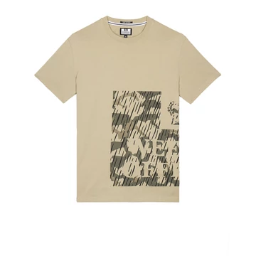 Noosa T-Shirt - castle green rain camo