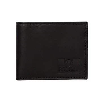 Leather Wallet - black