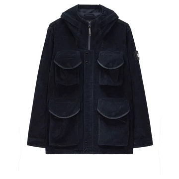 Cotoca Cord Field Jacket - navy