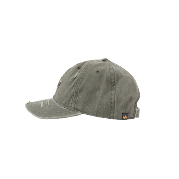 Acid Logo Cap - dark olive