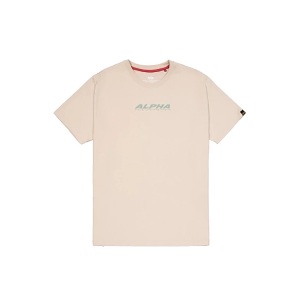 Backprint Puff T-Shirt - organic beige