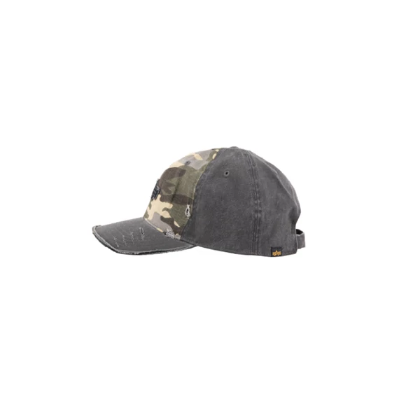 Distressed Logo Camo Cap - wdl camo 65