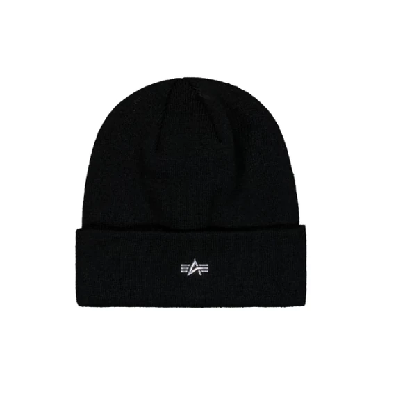 metal-logo-beanie-black