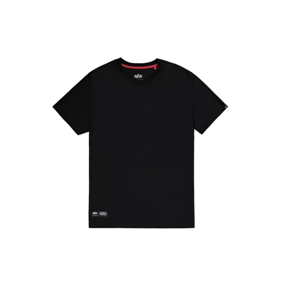 Label Backprint T-Shirt - black/black