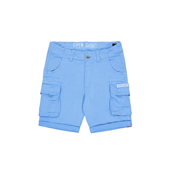 CREW SHORT - mediterianian blue