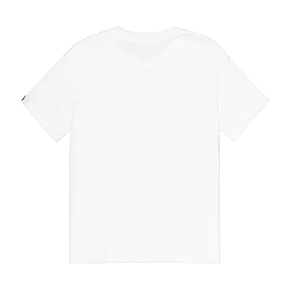 Basic Big Logo Puff Print T-Shirt Women - white