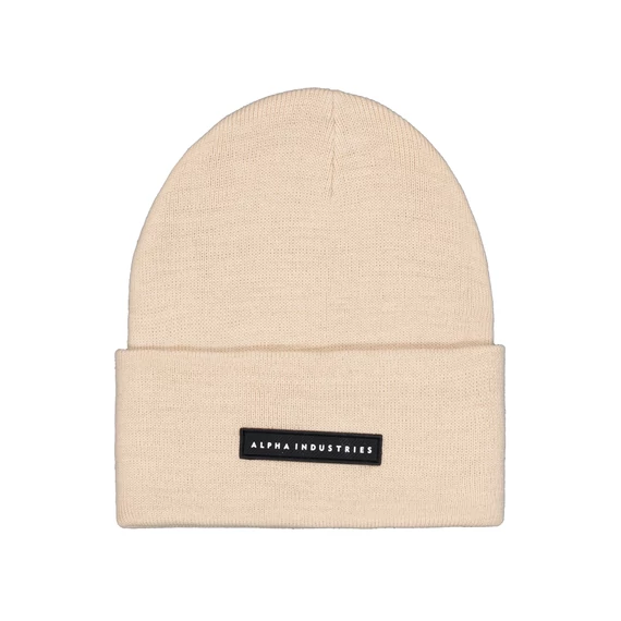 rubber-logo-beanie-organic-beige
