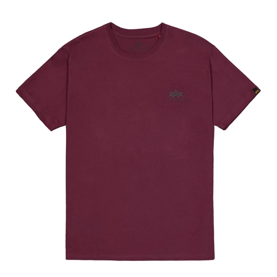 Backprint T - dark cherry