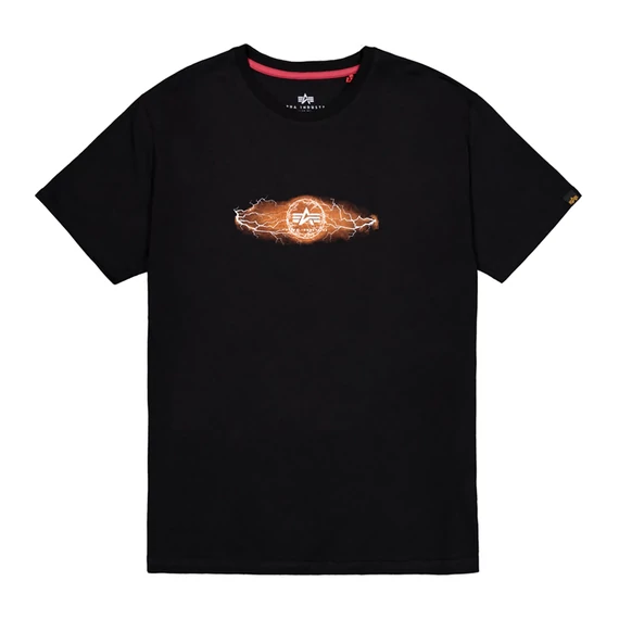 lightning-t-shirt-black-orange