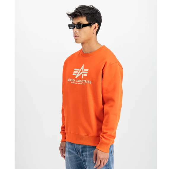 Basic Sweater - boost orange