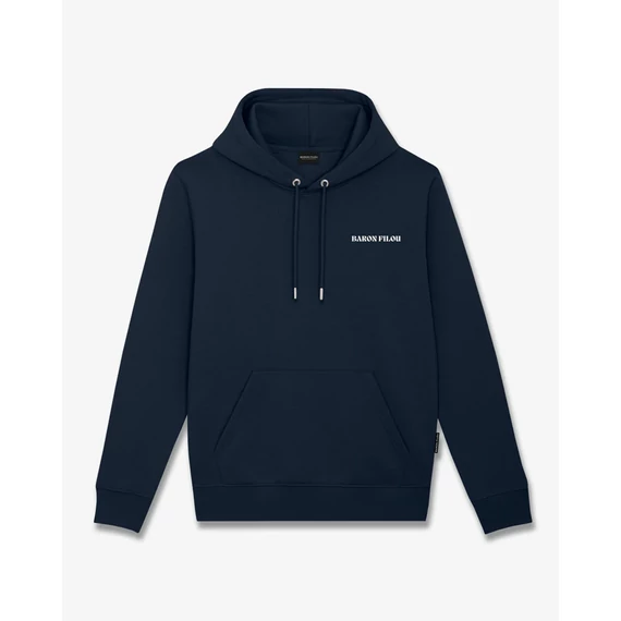 FW25 Hoodie Oval Backprint Filou CLII. - Navy blue