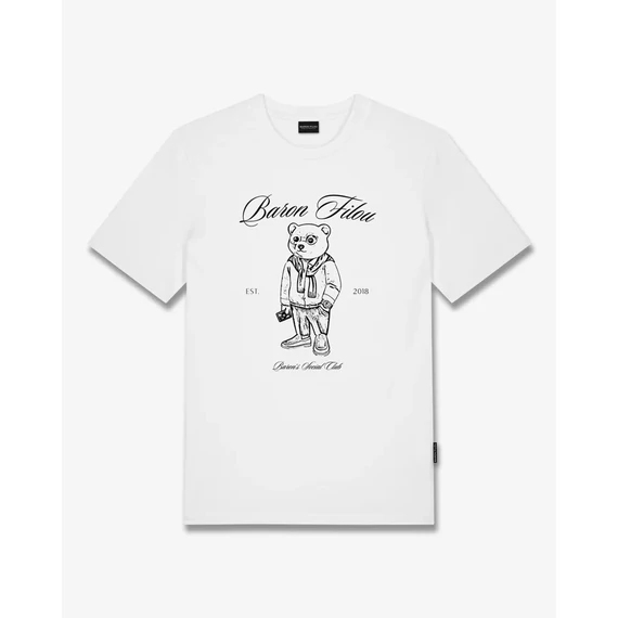 FW25 T-Shirt Filou CLII. Backprint Sketch - White