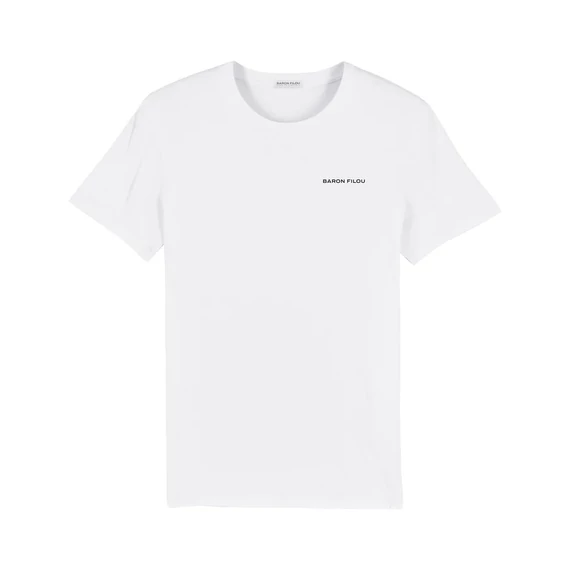 SS24 Organic Backprint T-Shirt, Filou LXXIX. - White