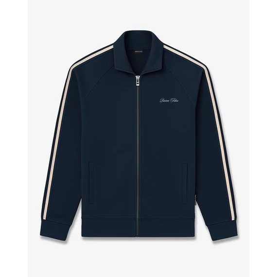 SS26 Oval Backprint Tracksuit Jacket Filou CLXVIII. - Navy blue