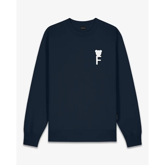 FW25 Pullover, Chenille F - Navy blue
