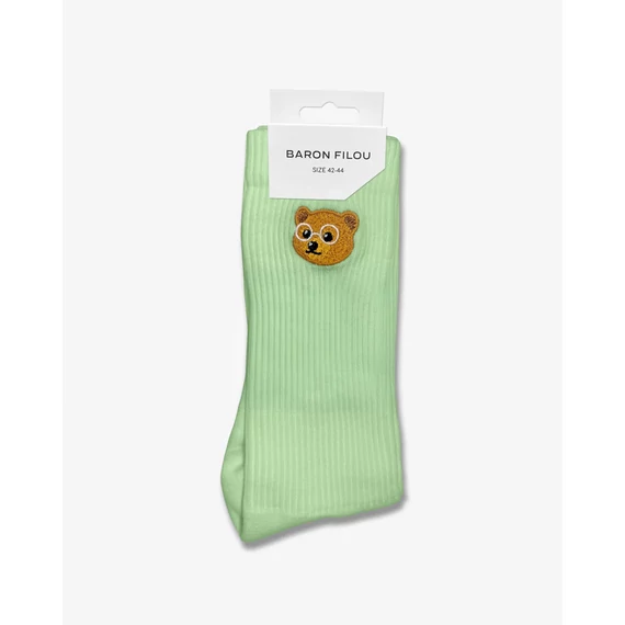 SS25 Baron Filou Socks - Palm green